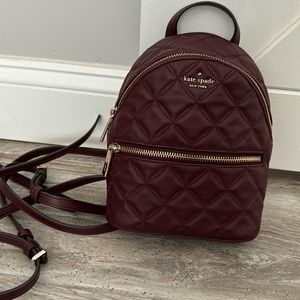 Kate Spade mini backpack